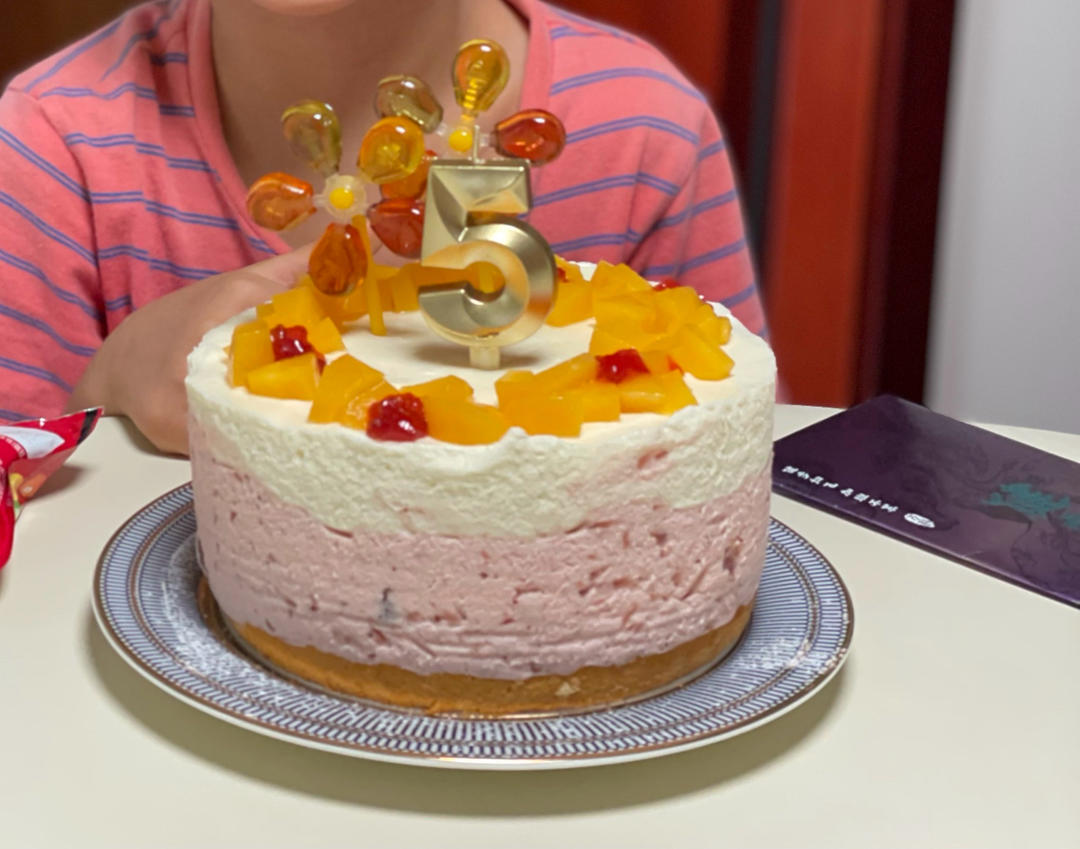 🍓双色草莓酸奶乳酪蛋糕