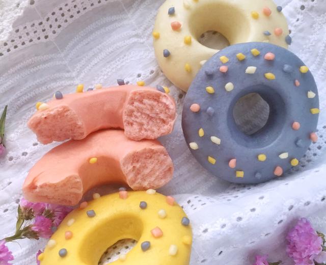 甜甜圈馒头‼️一次性发酵法超简单 哄娃必备的做法