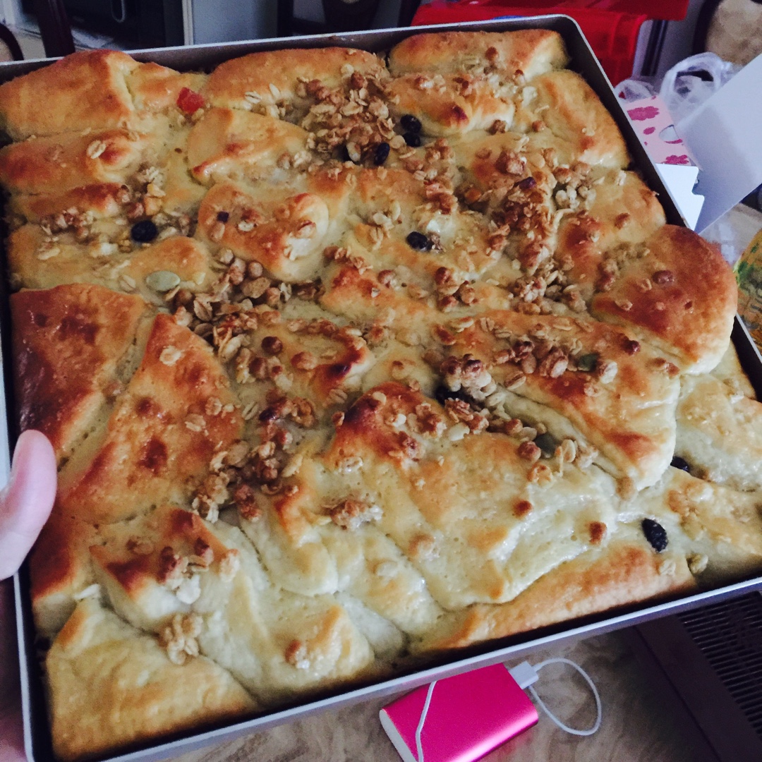 日式香浓炼乳面包