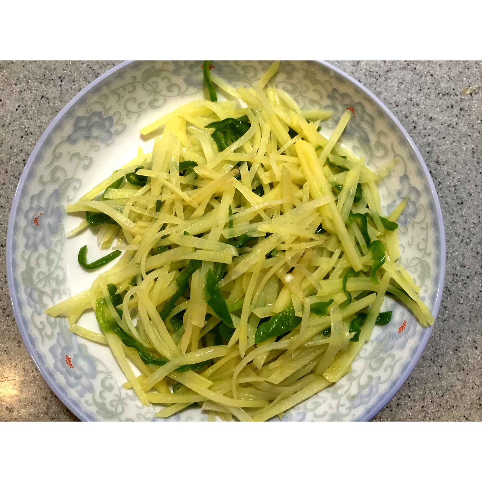 青椒土豆丝
