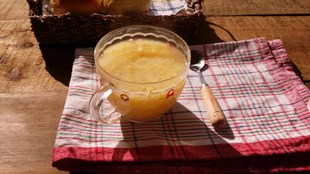 酒酿蛋花汤的做法