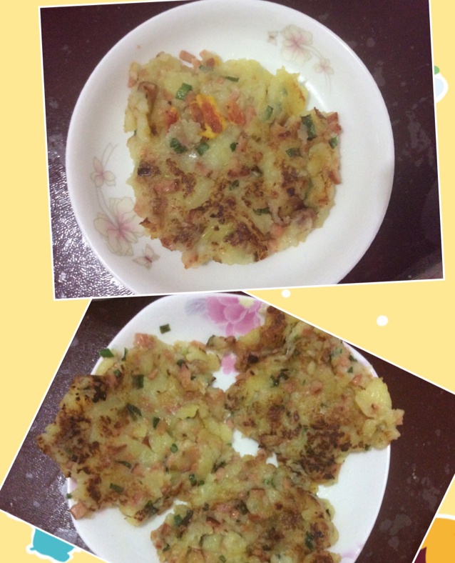 土豆火腿早餐饼