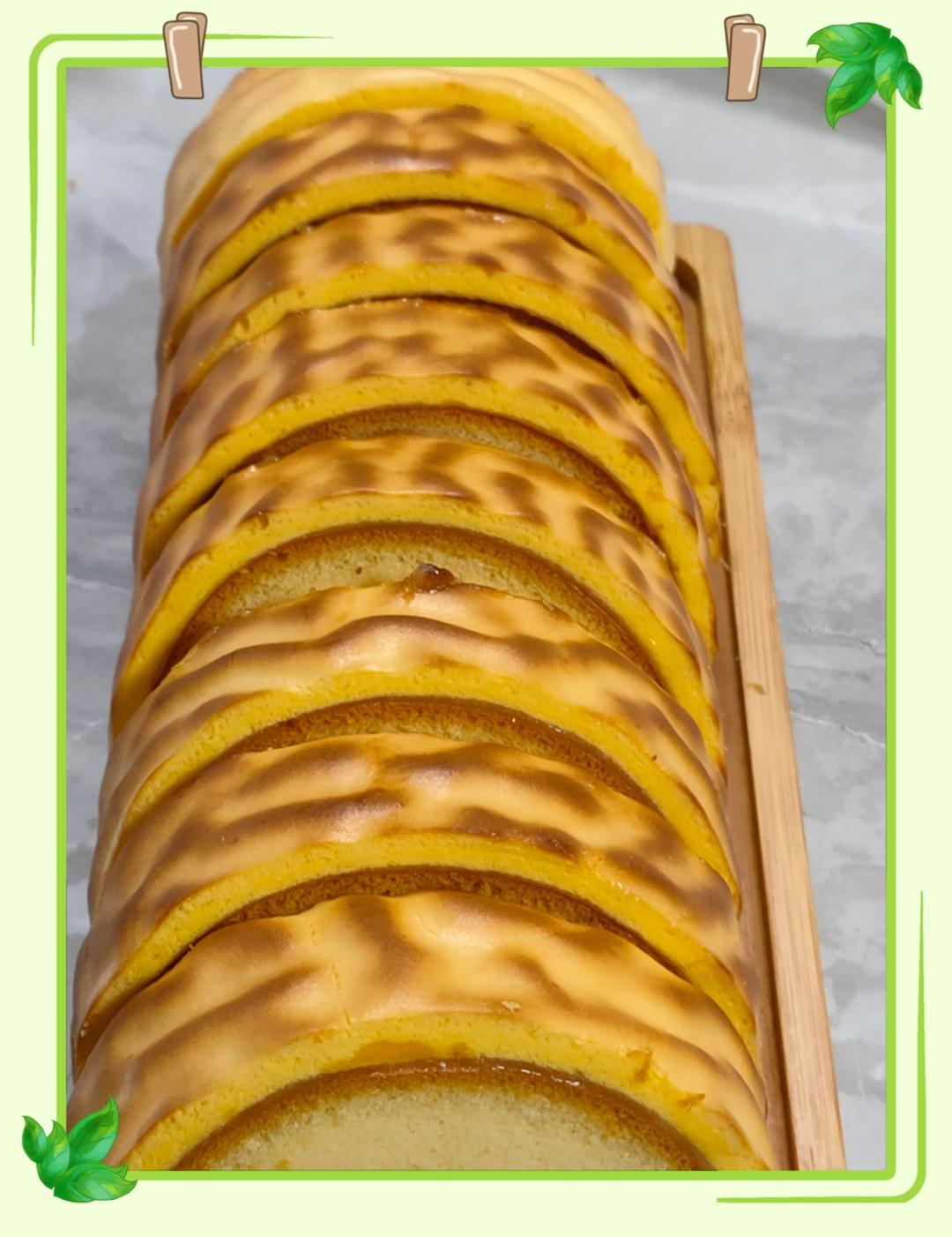 学好虎皮蛋糕卷‼️记住5秒消失法（小视频食谱）