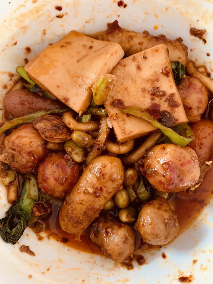 火锅底料变身麻辣香锅