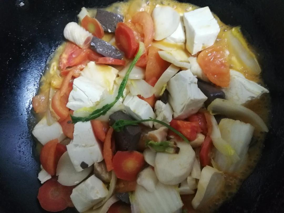 西红柿豆腐