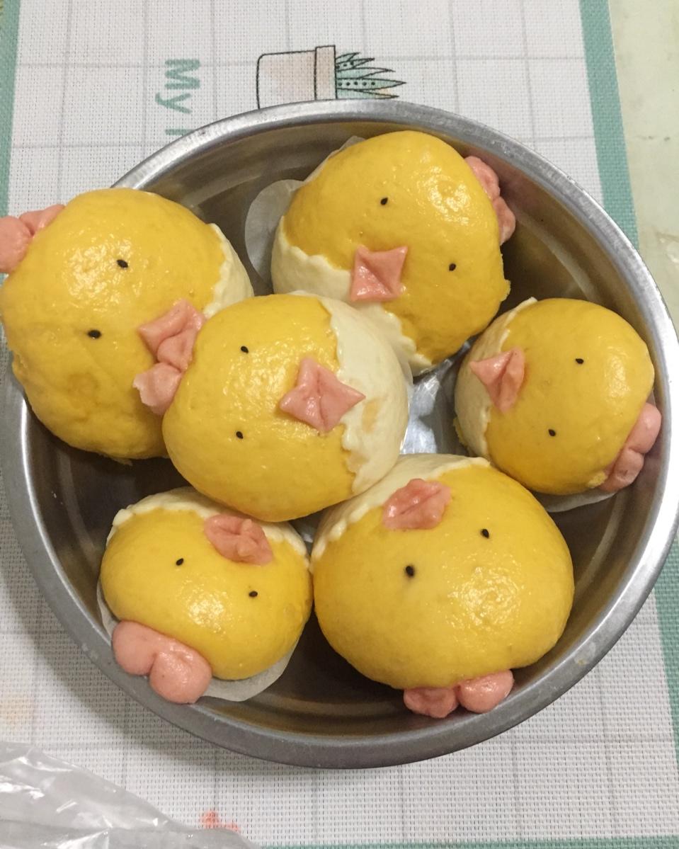 萌小鸡儿童馒头