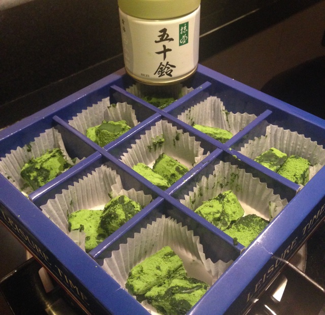 秒杀日本royce的抹茶生巧