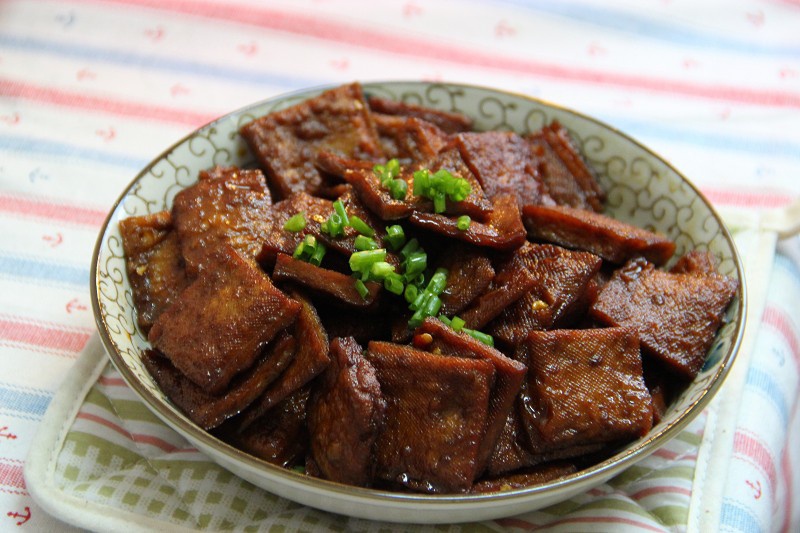 蜜汁豆干