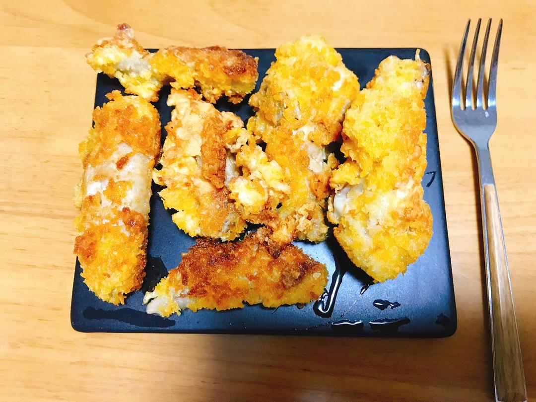 香脆辣味炸鸡翅