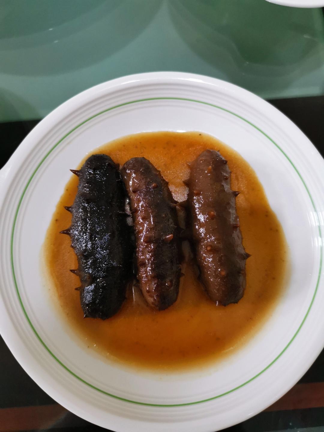 葱爆海参【最正宗的做法】