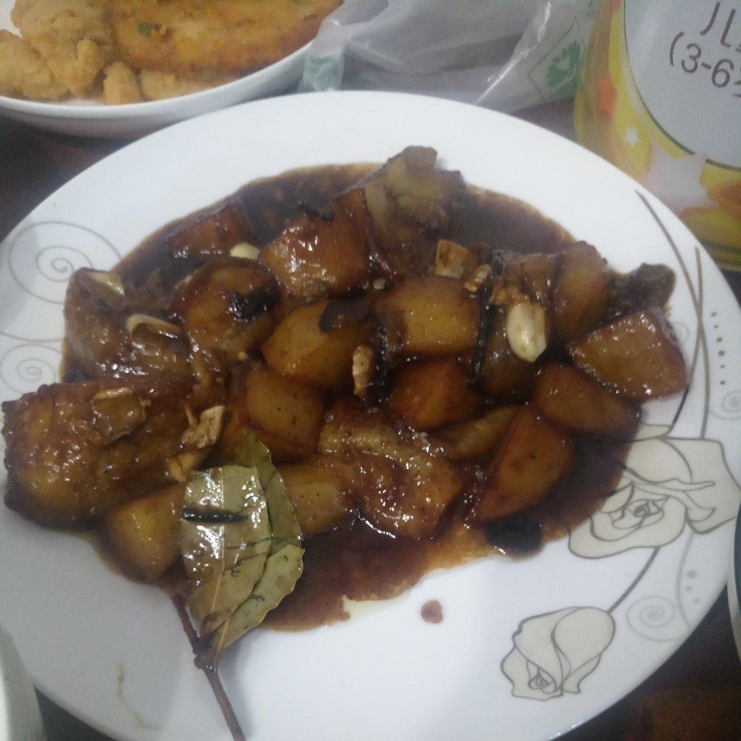 蒜香烧茄子