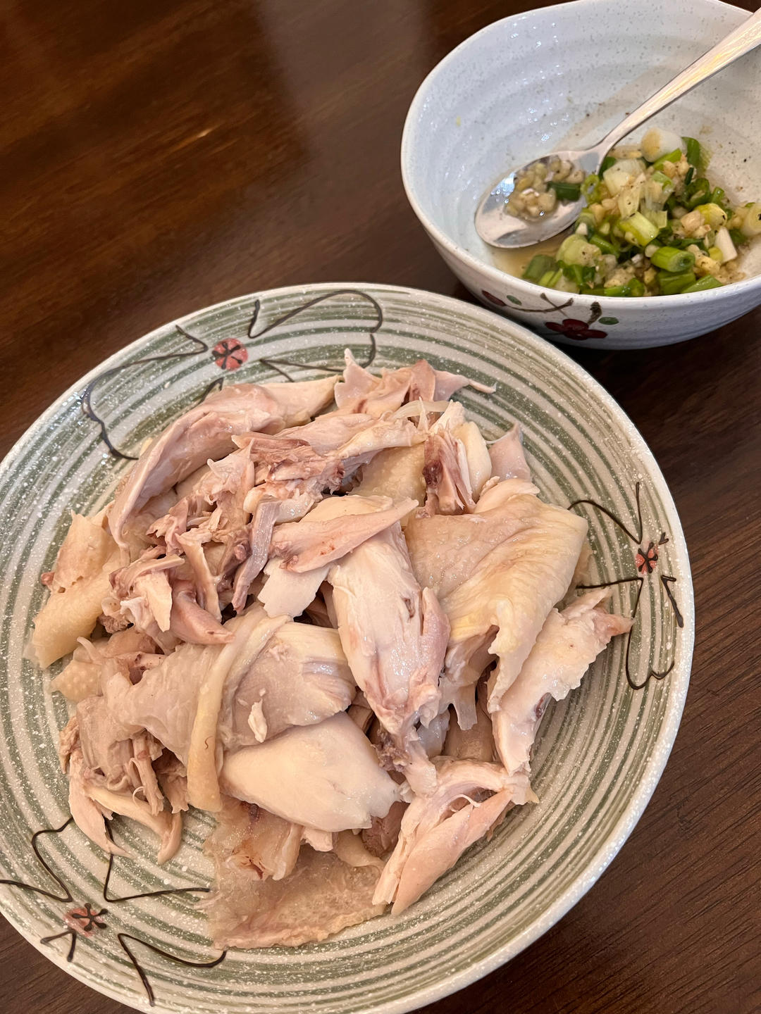 葱油鸡腿