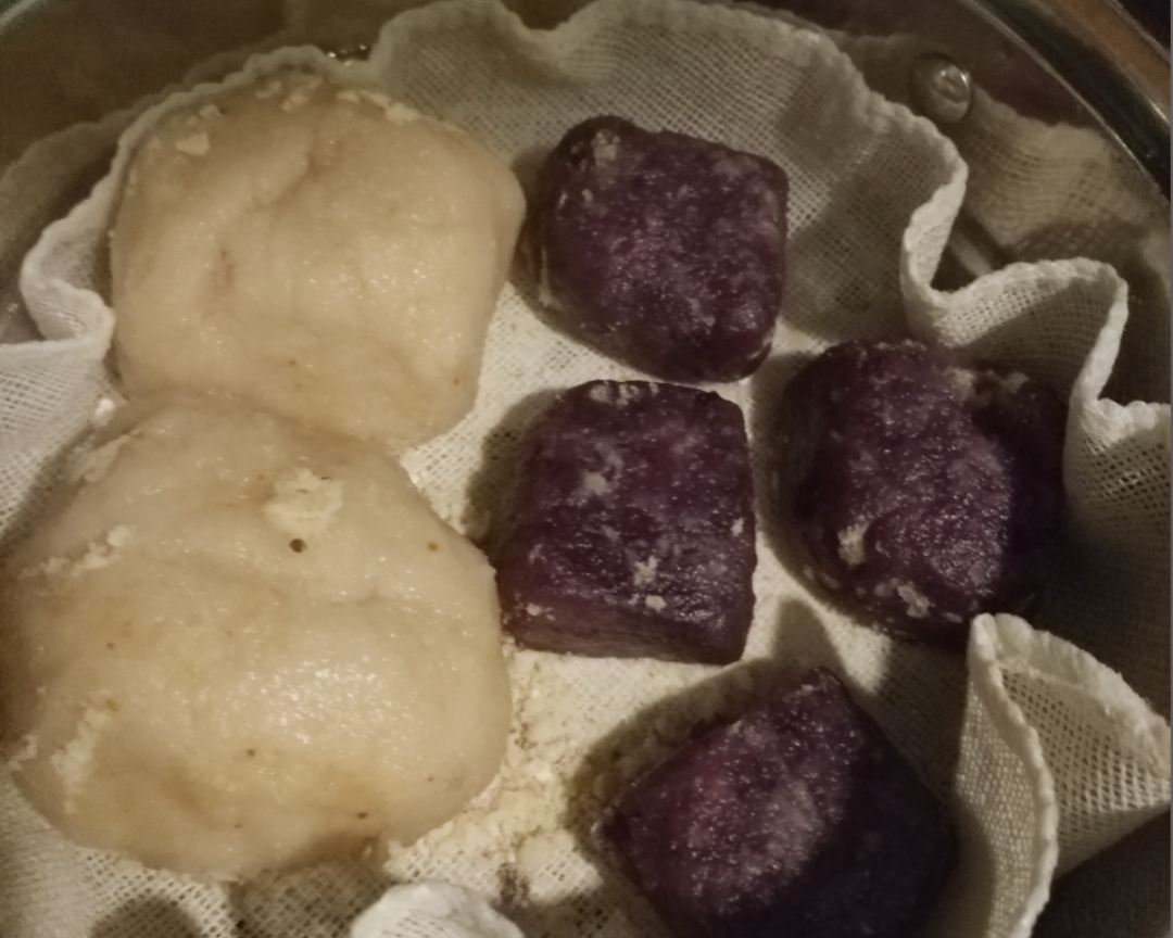 山药糕&紫薯糕