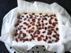 奶香浓郁❗️酸酸甜甜蔓越莓椰蓉糯米糕❗️的做法 步骤11
