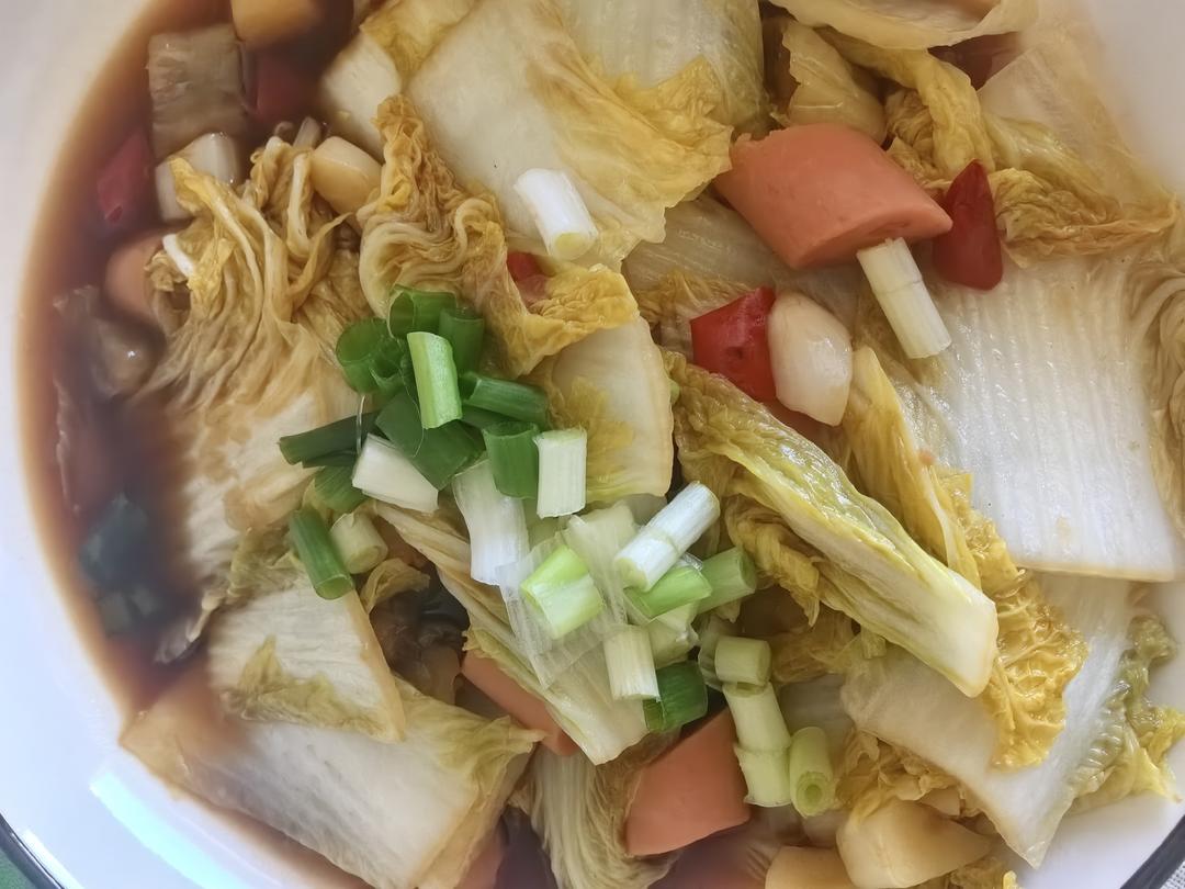 酸辣娃娃菜极简版💜