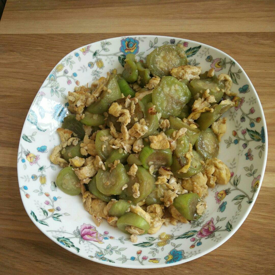 丝瓜炒蛋