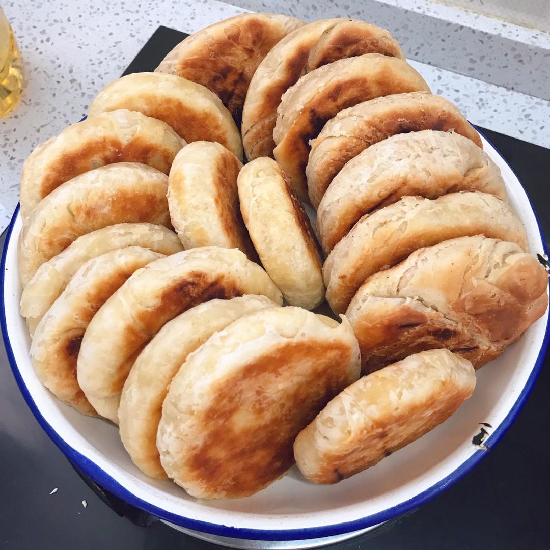 油酥烧饼(比麻酱烧饼更美味)