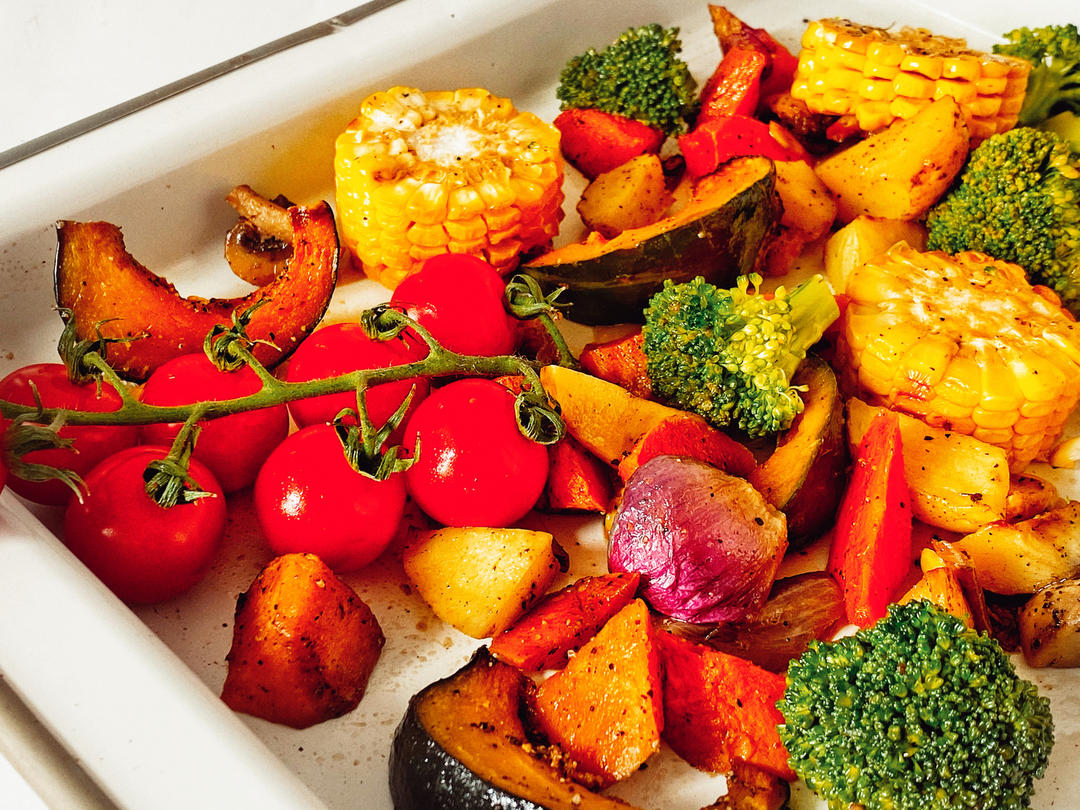 低卡、饱腹烤时蔬｜好吃不胖