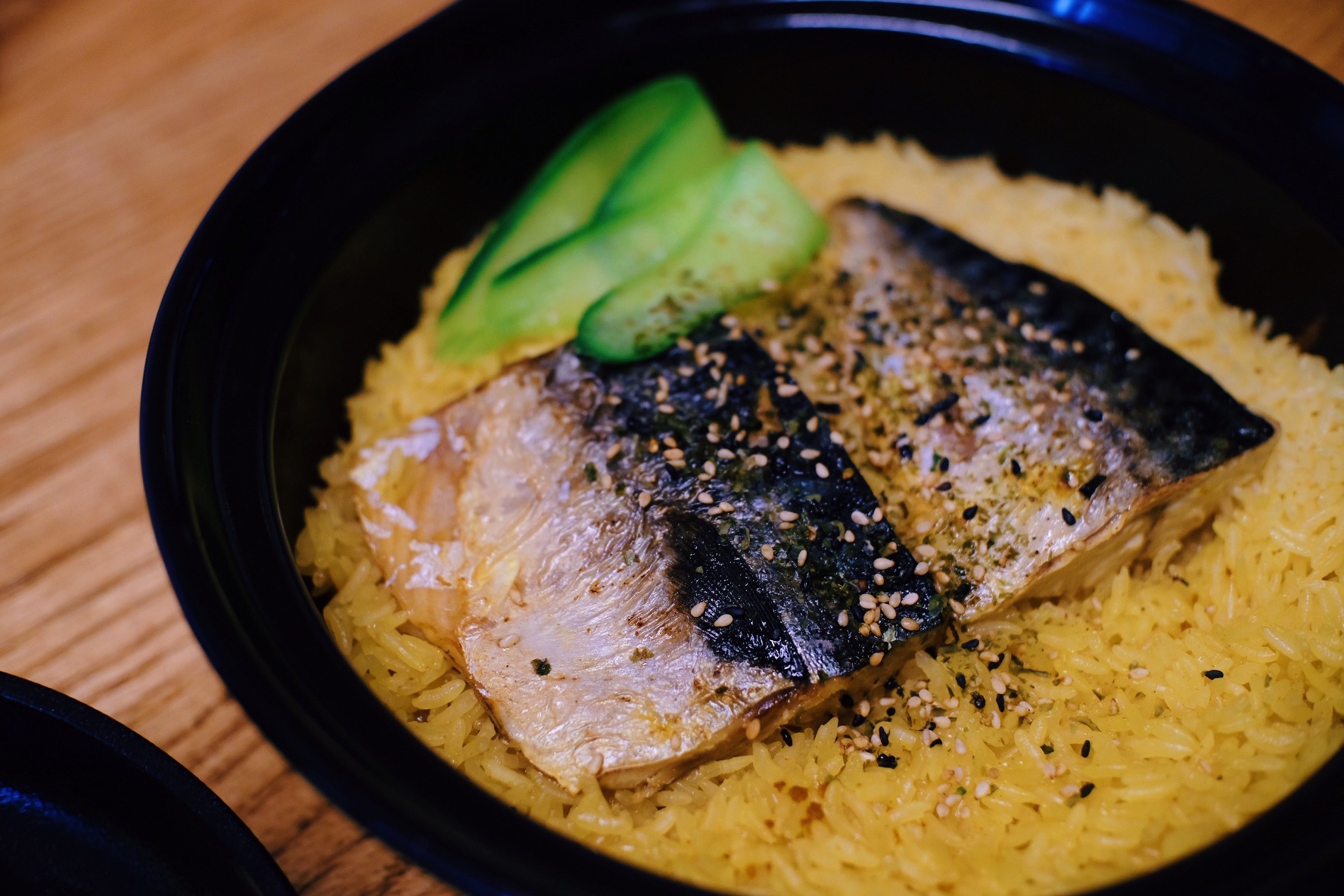 日式煎鲭鱼炊饭（用到之前发的昆布木鱼花高汤）