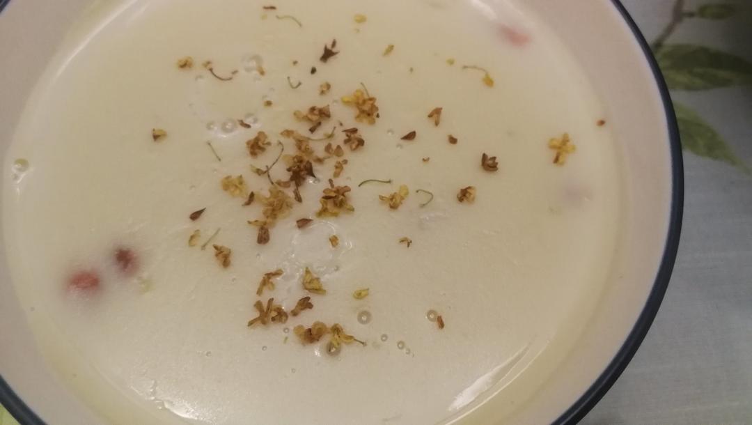 桂花香的豆浆小米粥