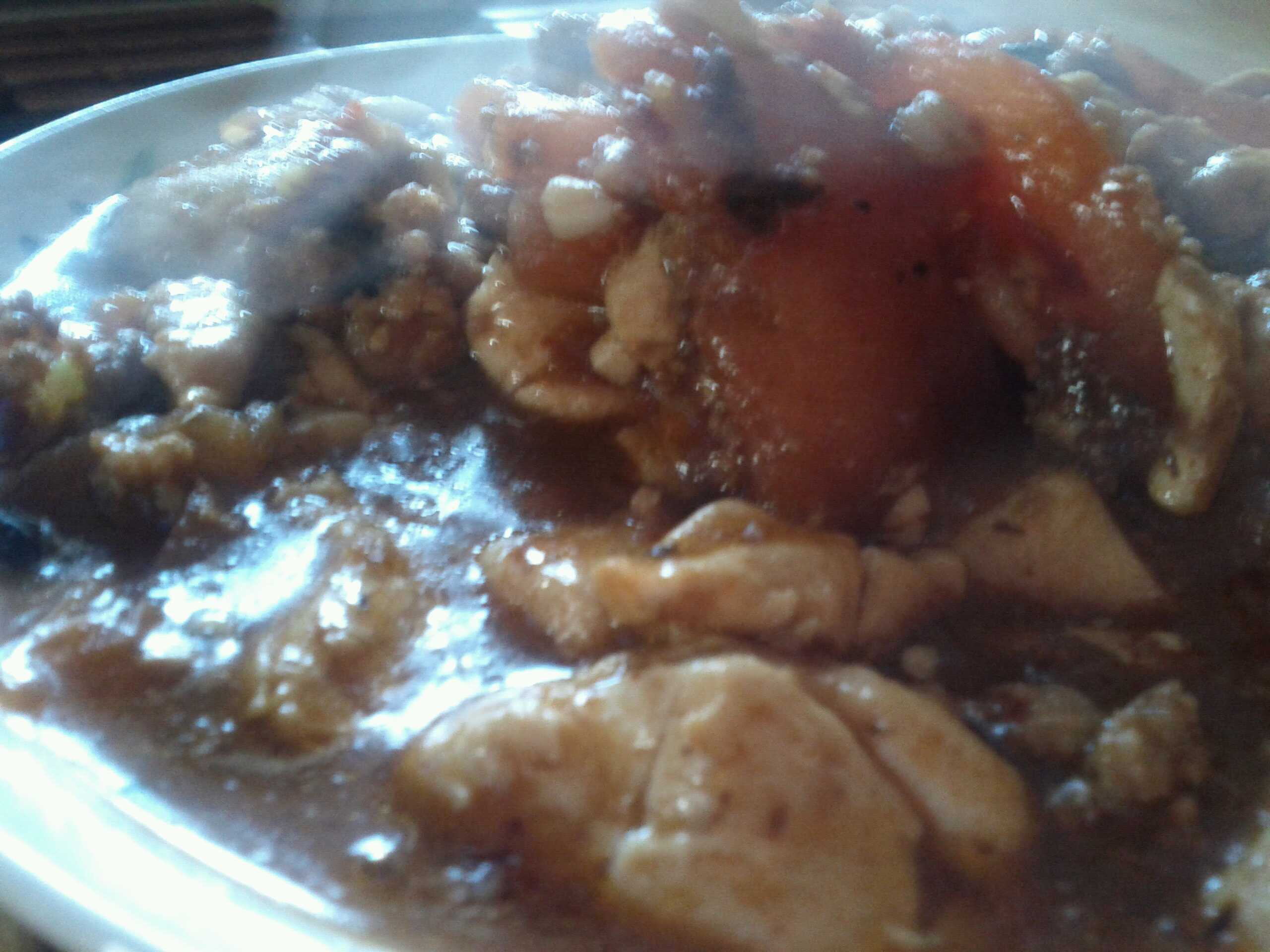 番茄肉末豆腐