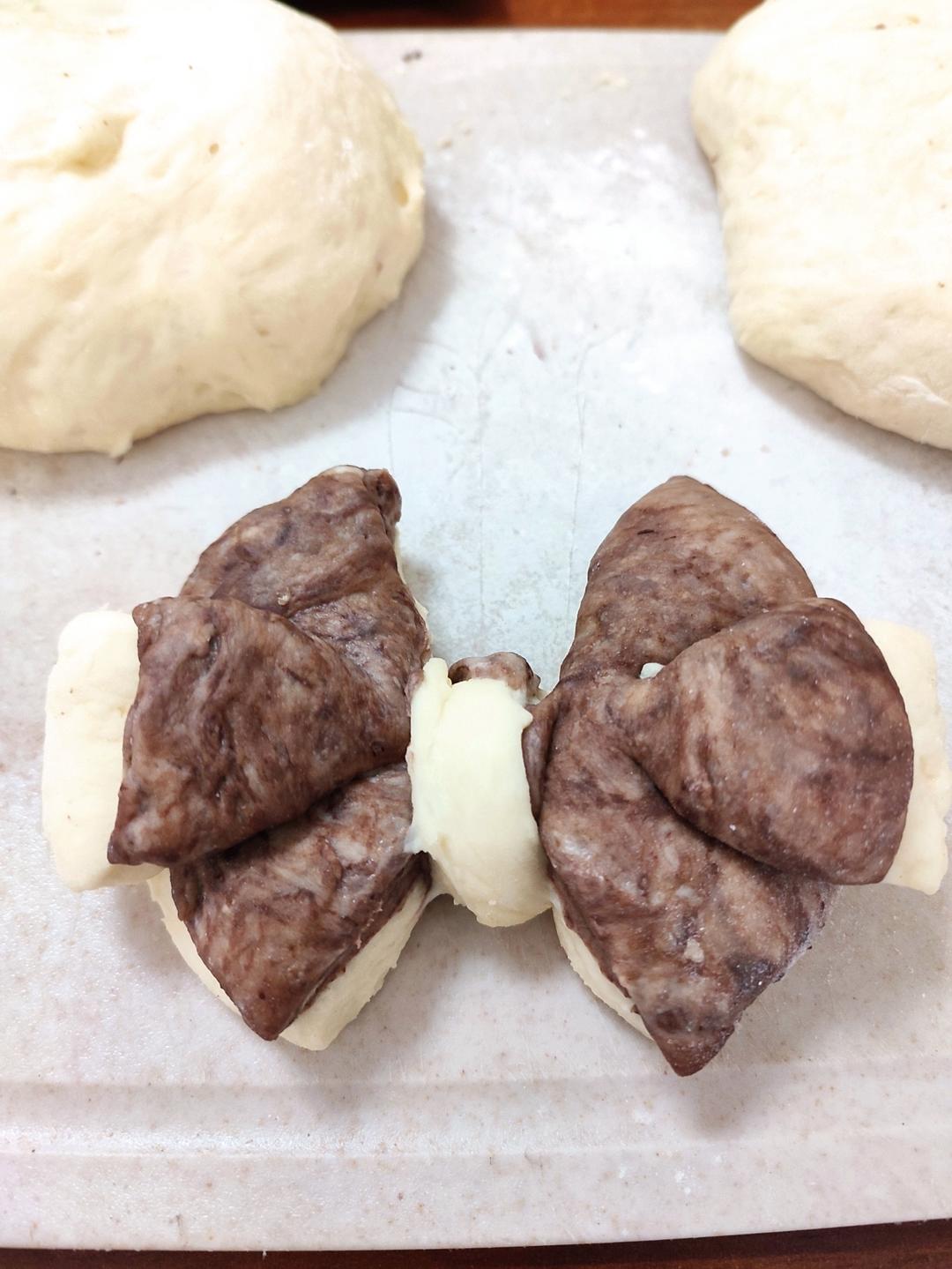 有颜值又简单的蝴蝶结面包和花式馒头