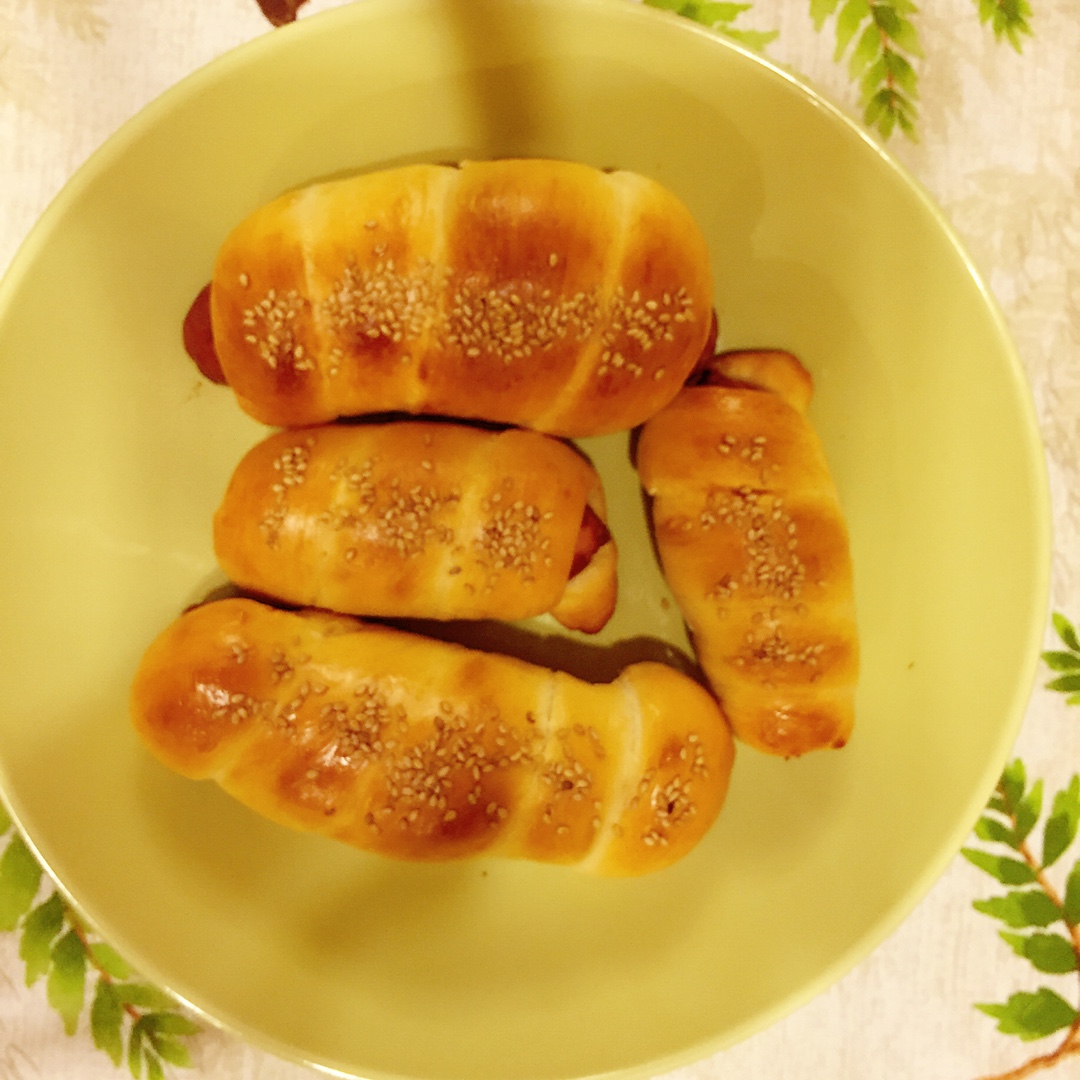 【热狗面包卷图片】rachel菲儿_下厨房