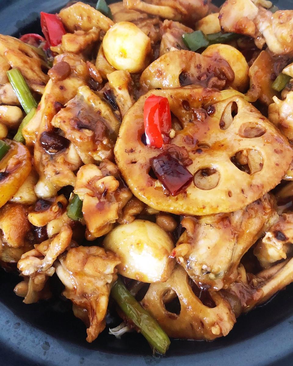干锅牛蛙