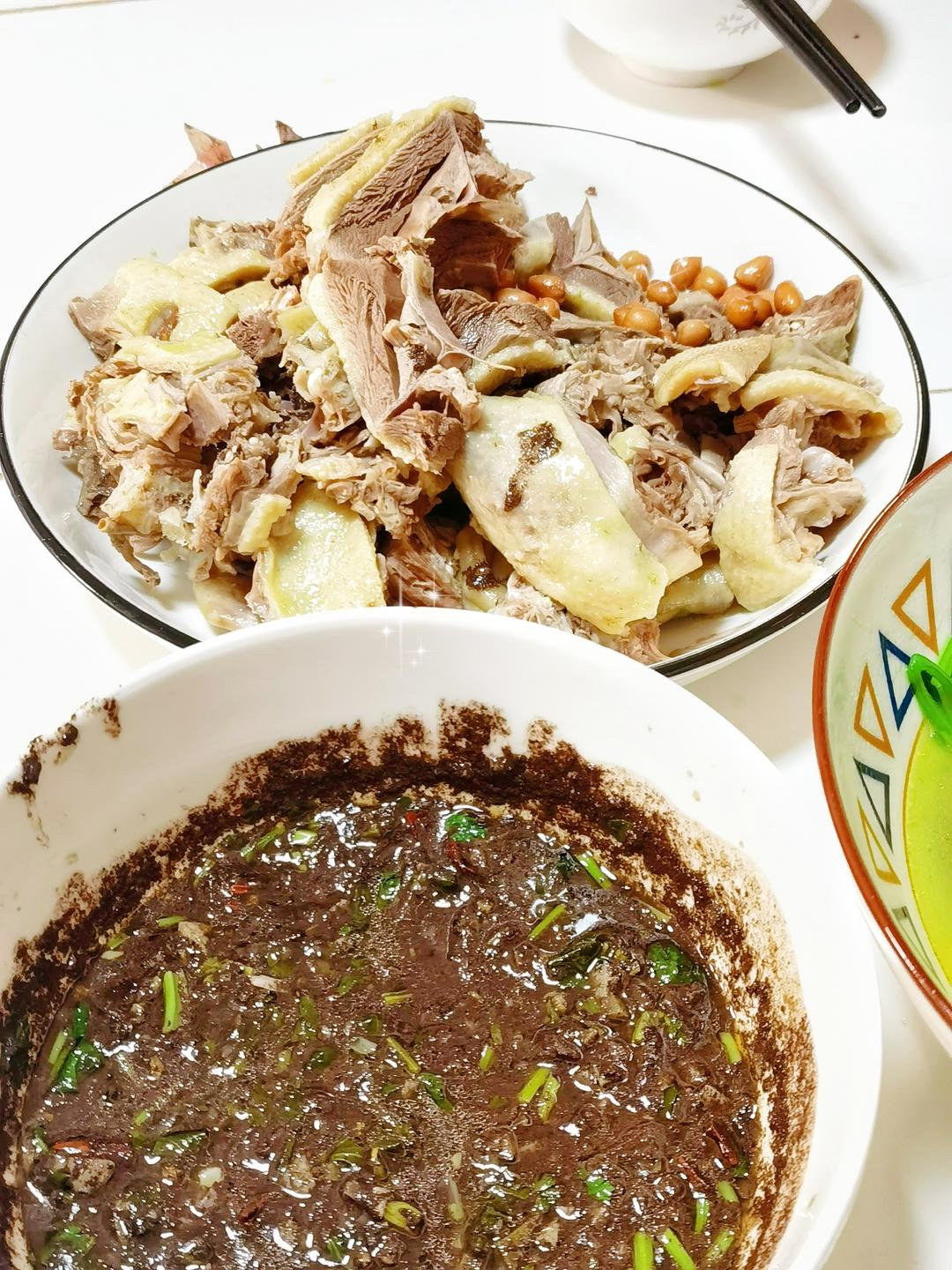 酸辣鸭血酱