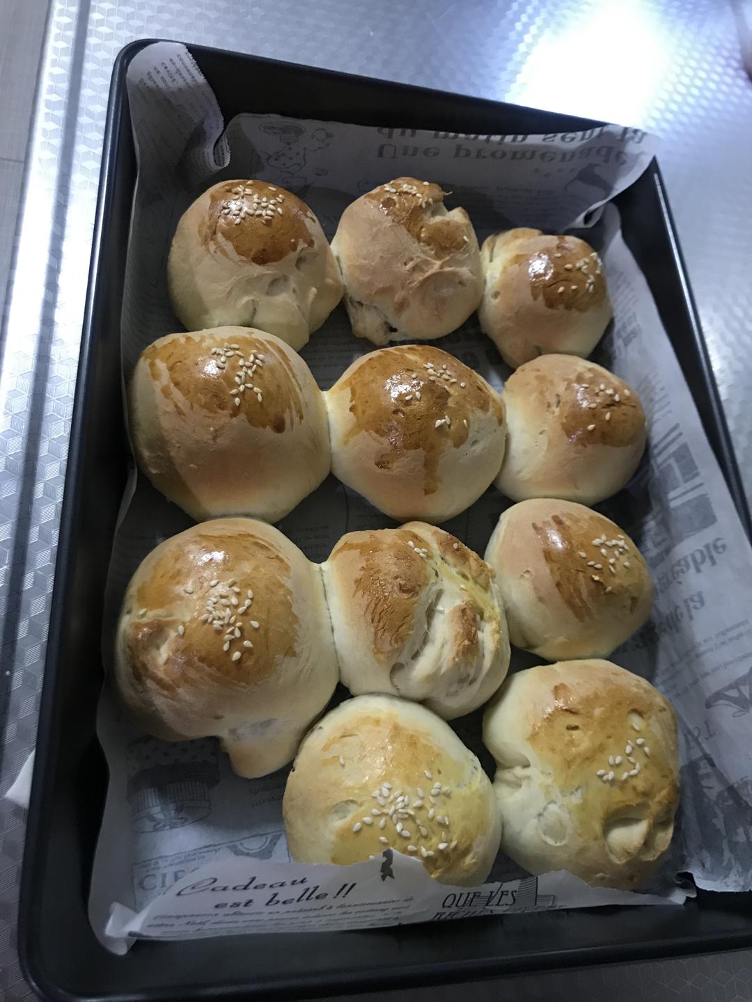 纯奶手撕吐司的做法 步骤1