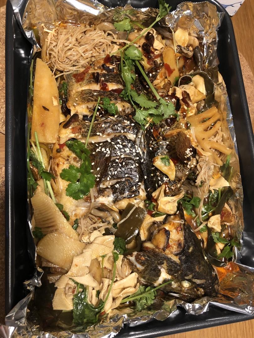 家庭烤箱版烤鱼