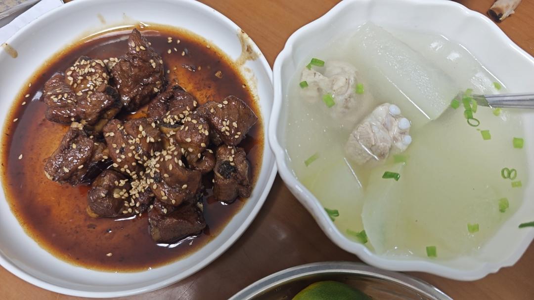 冬瓜排骨汤，夏天的味道