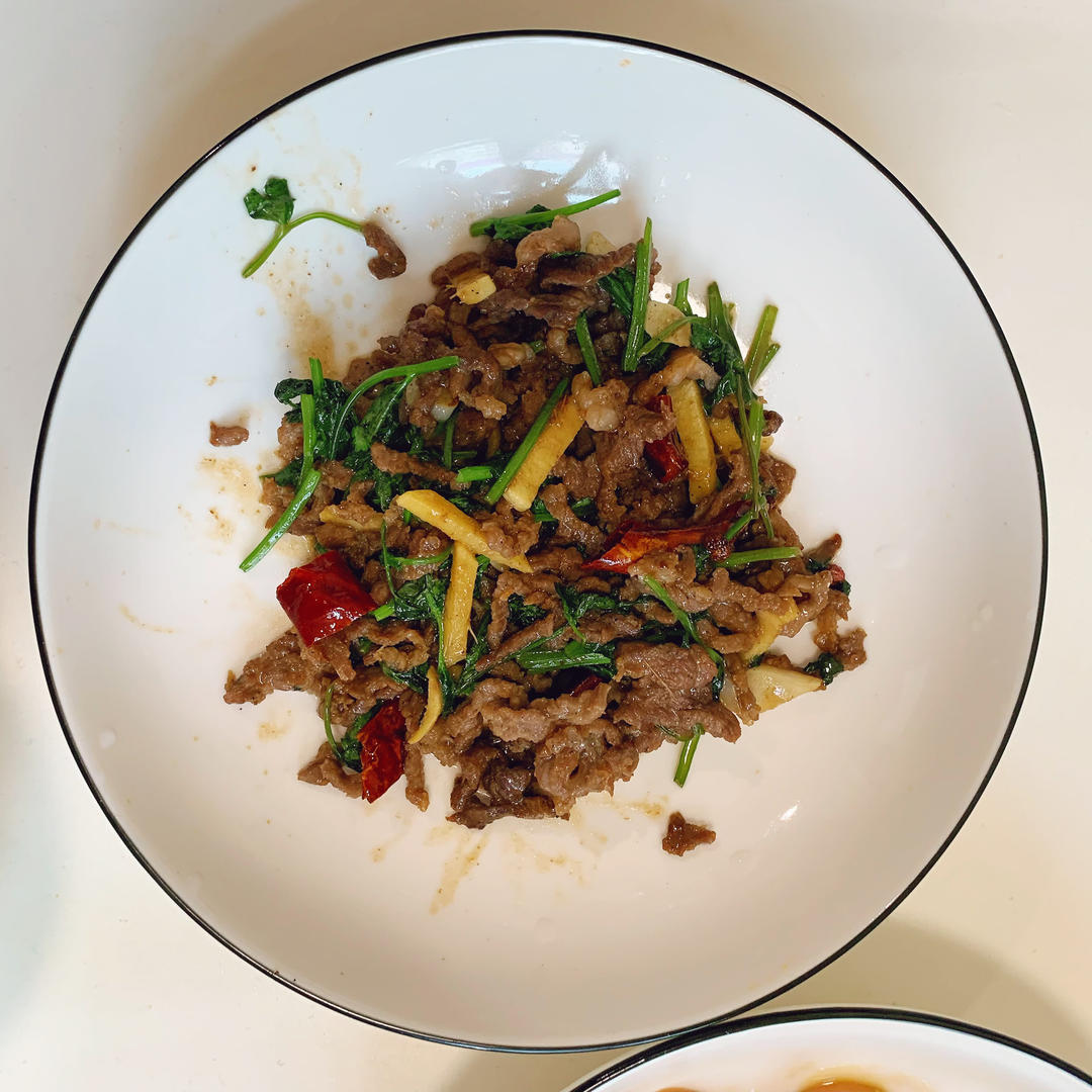 香菜牛肉