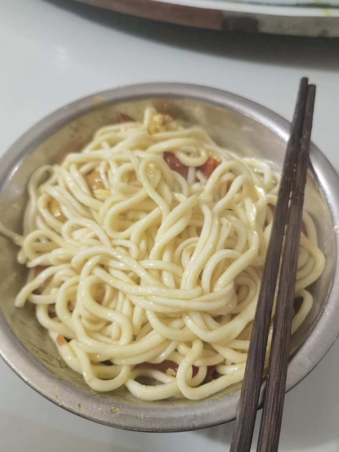 快手纯手工擀面条