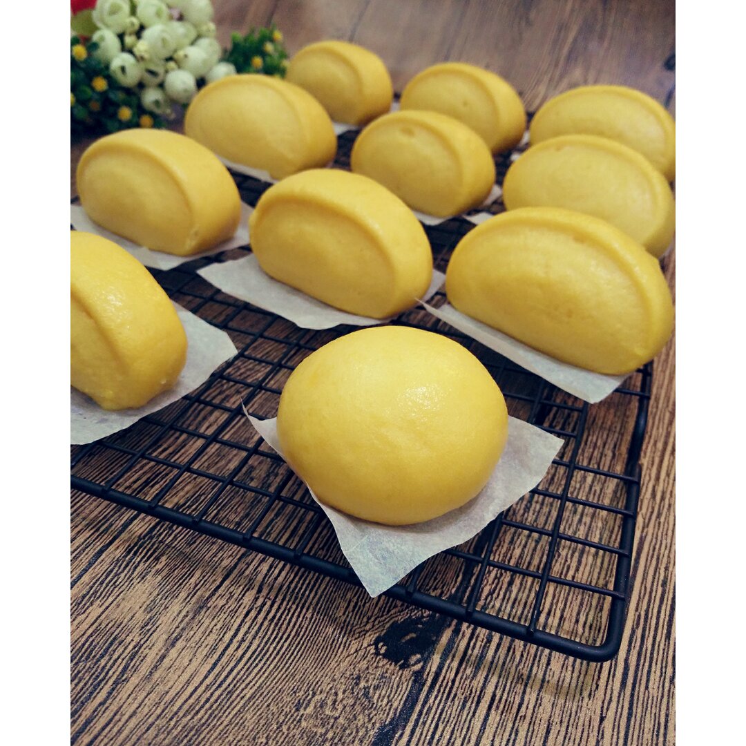 胡萝卜奶香馒头