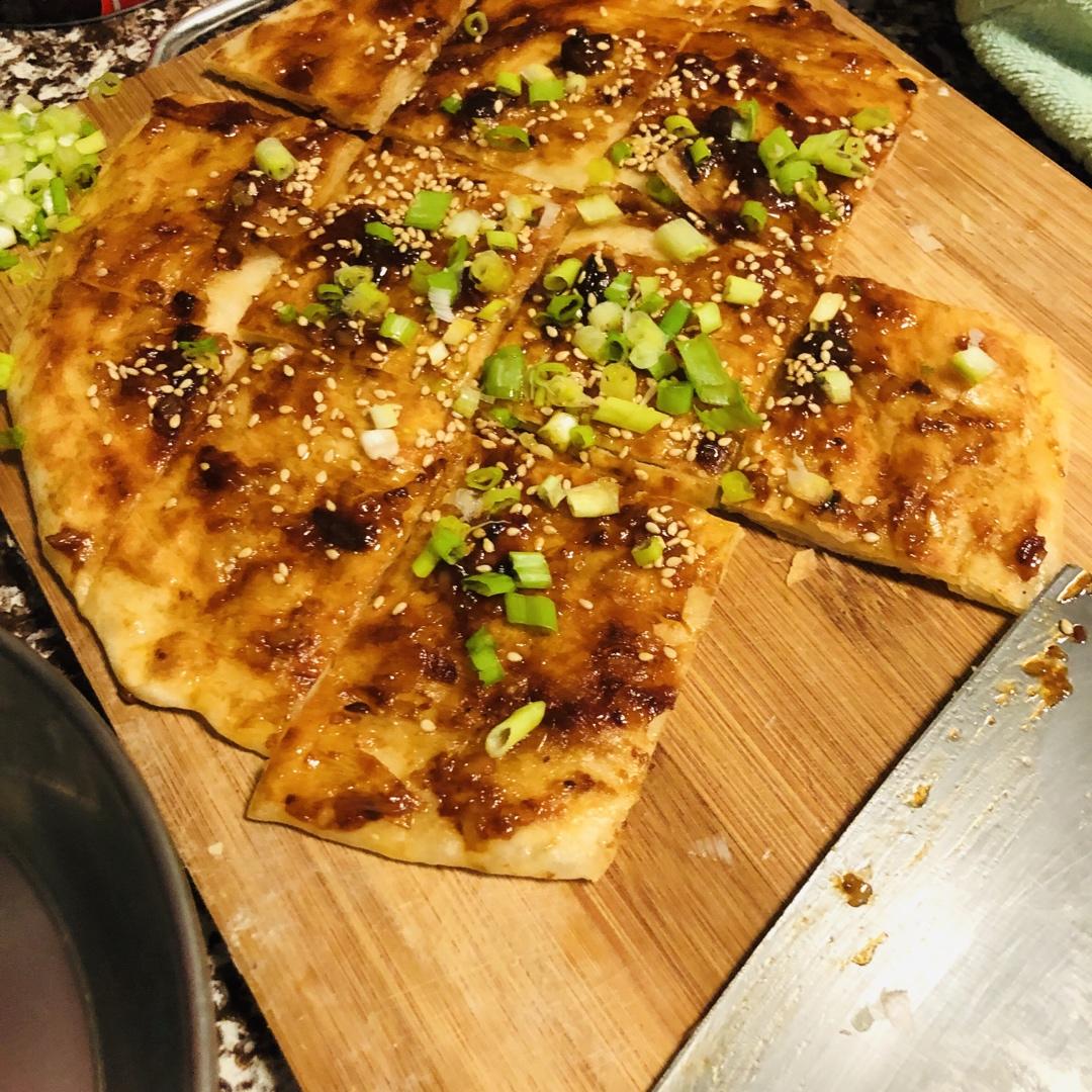 酥的掉渣的酱香饼，老公说都可以开店啦