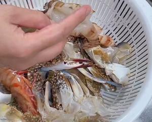 咖喱棱子蟹的做法 步骤3