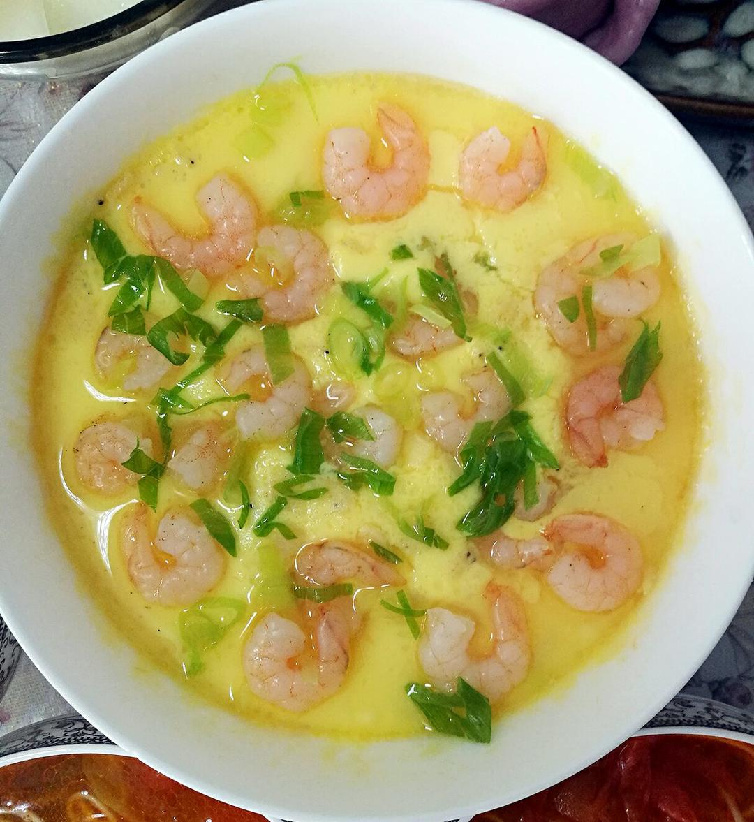 小宁夏做的蒸鸡蛋糕