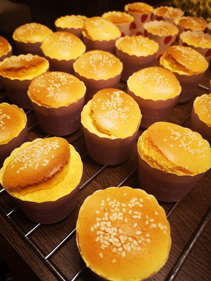 纸杯蛋糕 8寸戚风蛋糕的量