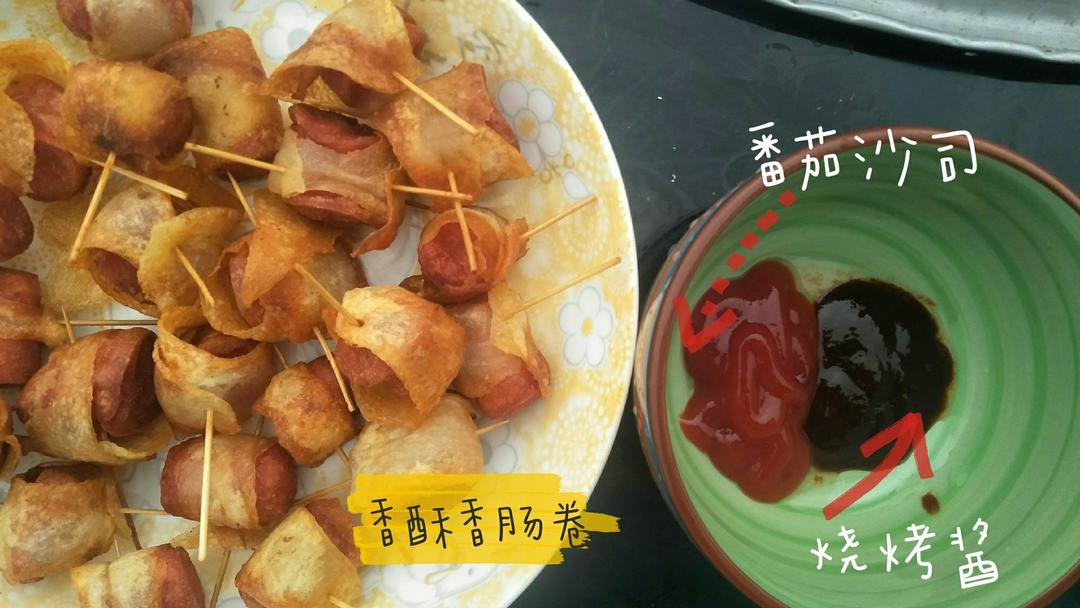 香酥香肠卷