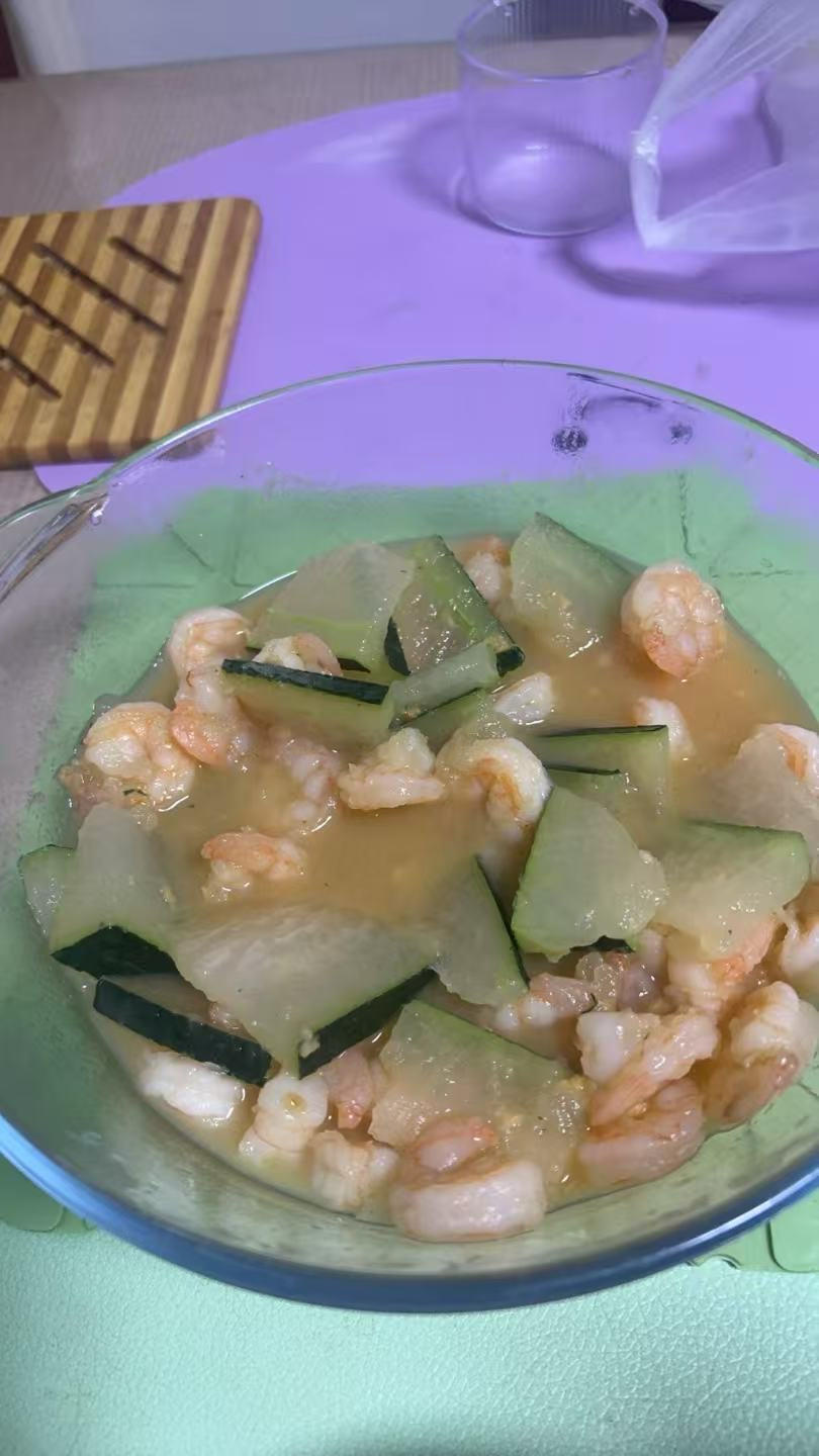 冬瓜虾仁🍤减重必吃❤️超简单零难度❤️