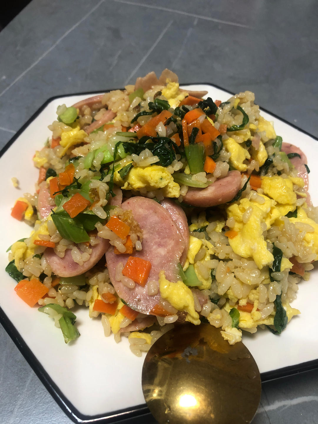 简单美味又营养的蛋炒饭