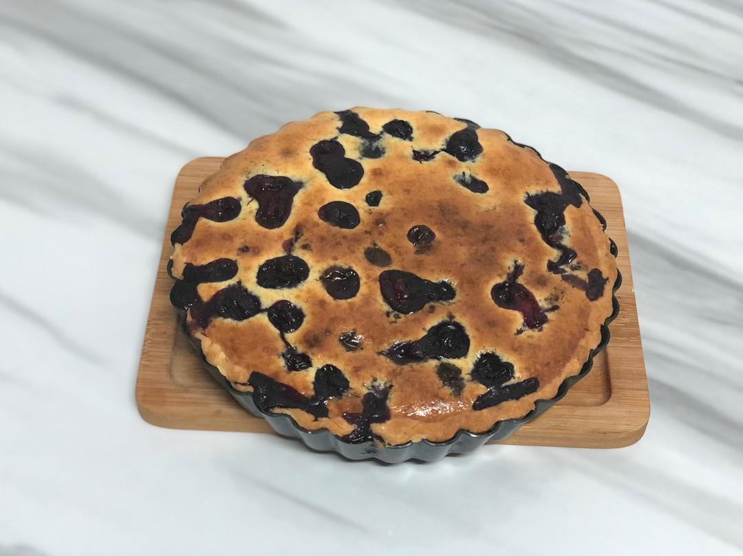 蓝莓乳酪派