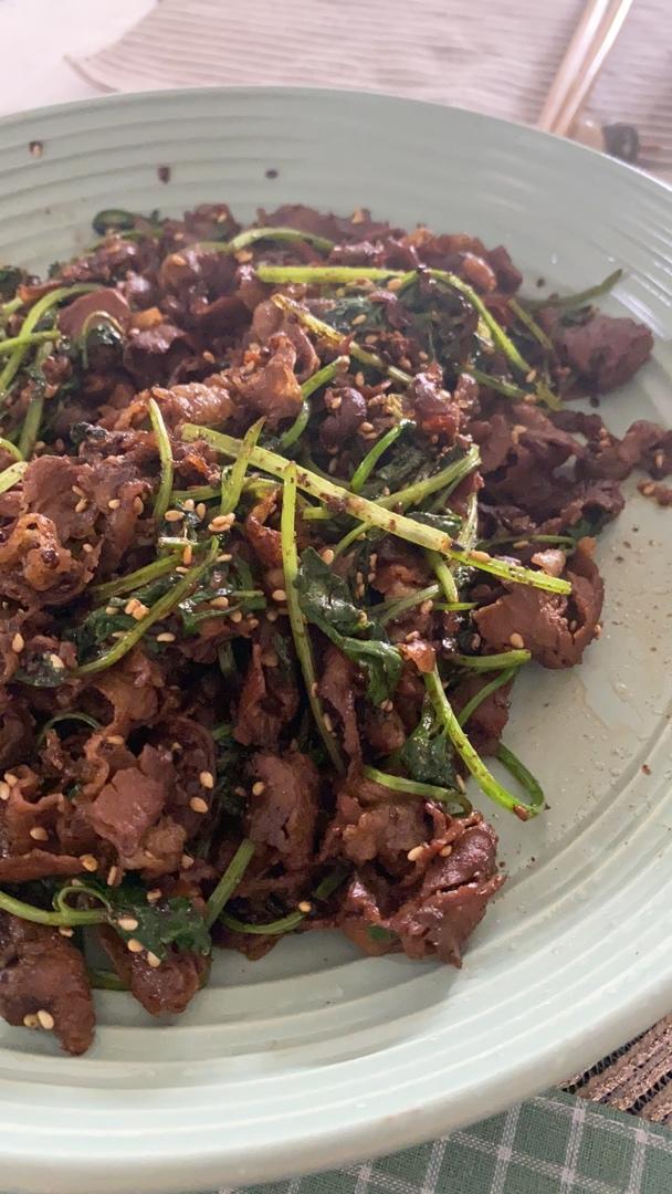 孜然羊肉片