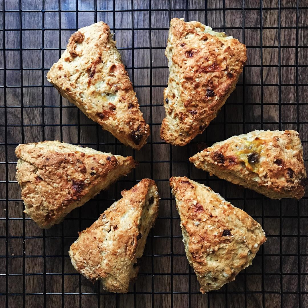 香蕉全麦司康Banana Wholewheat Scone