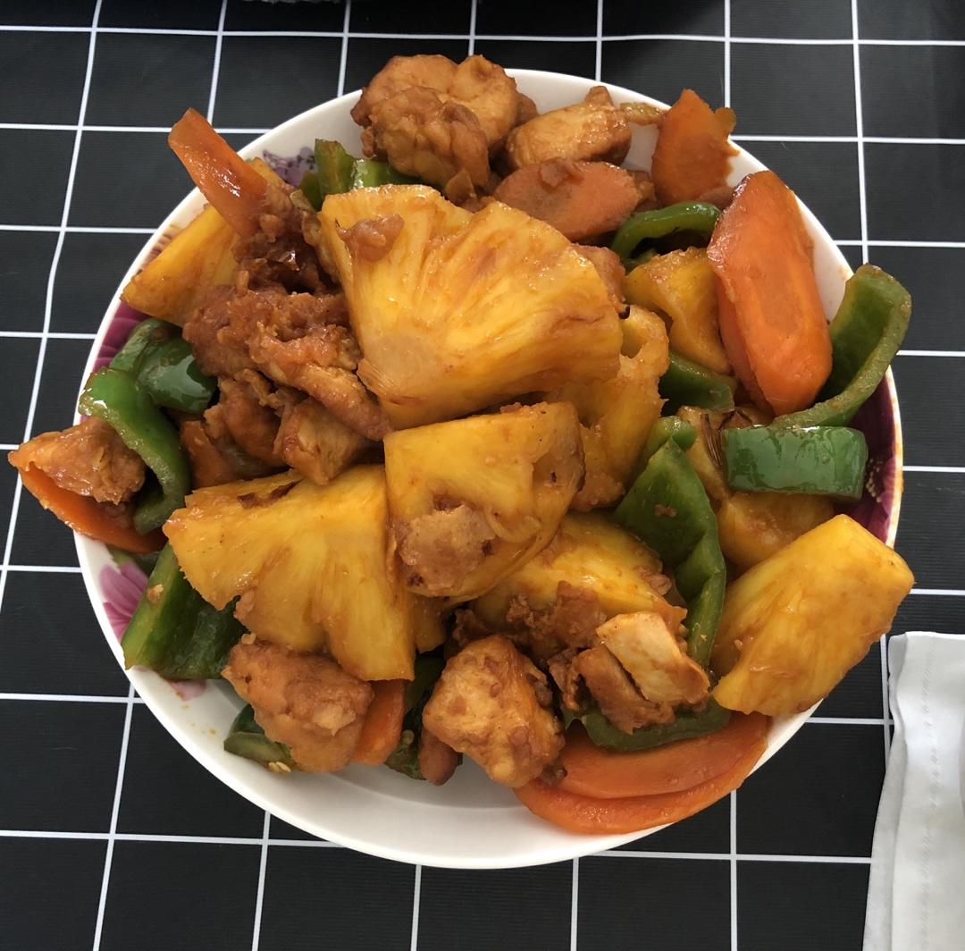 菠萝咕咾肉（少油版）