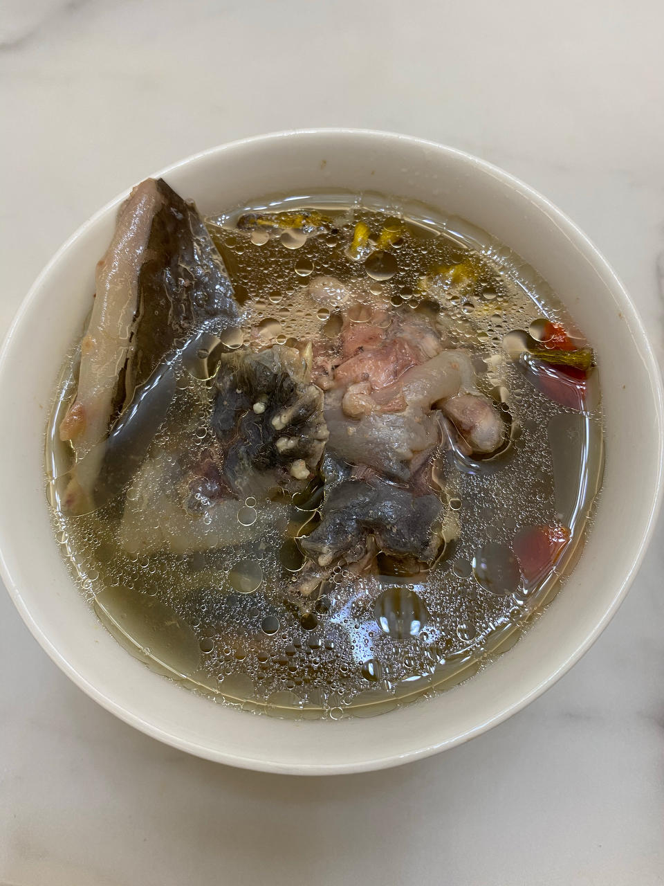 甲鱼炖鸡