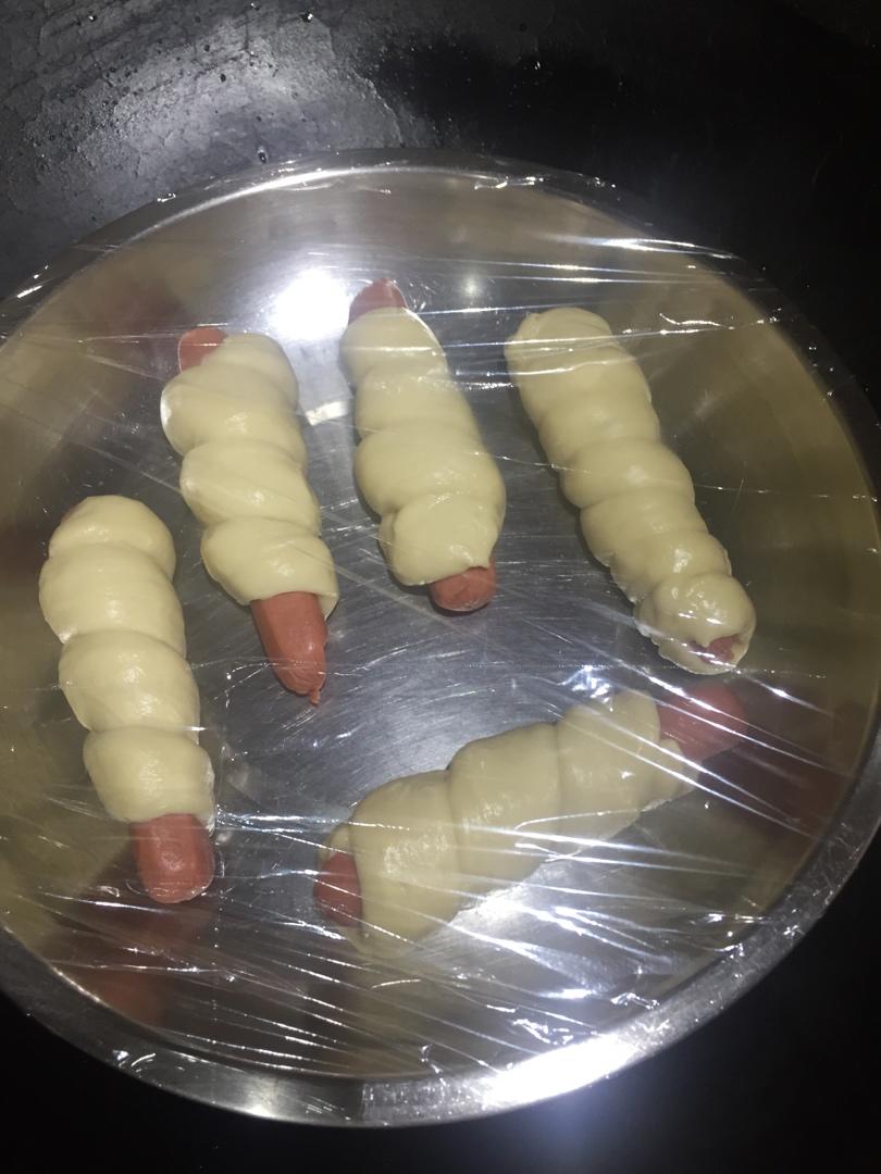 热狗面包卷