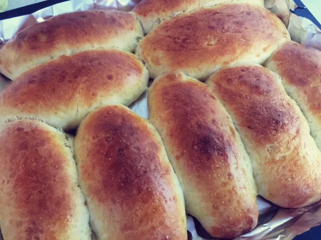 肉松沙拉酱面包（65度汤种）