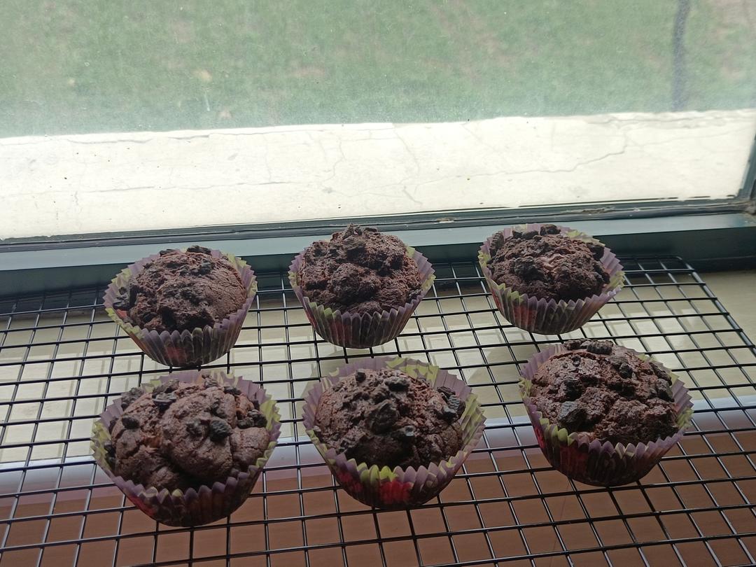 免打发❗️零失败❗️巧克力奥利奥麦芬🧁